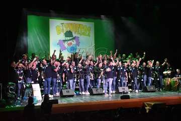 Gala de presentación de Los Biznietos de SaryManchez en Telde (Foto Francisco Javier Santana)